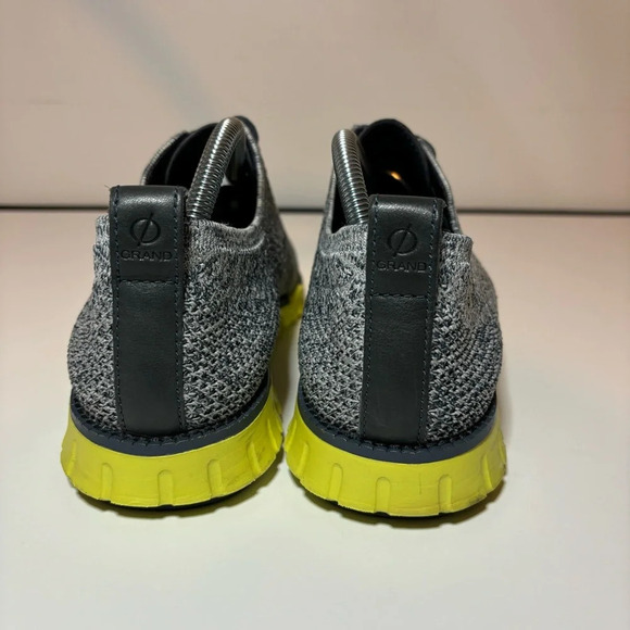 Cole Haan Zerogrand Stitchlite Wingtip Grey Knit/Green C30411 Men’s Size 9.5 M - Picture 7 of 9
